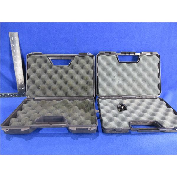 2 Handgun Cases - Case-Gard 806 and Doskocil