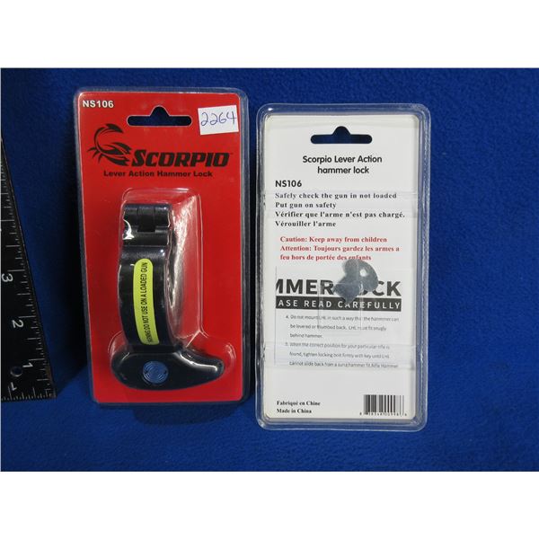 NEW - 2 Scorpio Lever Action Hammer Locks # NS106