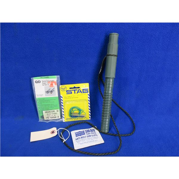 Lot of Misc. - Pull Thru, Sling Bolts, Anti-Rust Gun Cloth