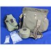 Image 1 : Yugoslavian M1 Gas Mask Kit - Mask has Damage