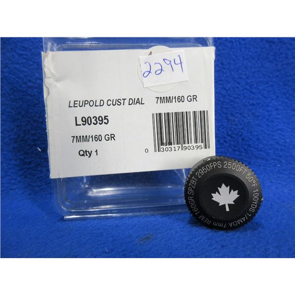 Leupold Custom Turret Dial for Centennial Edition Scopes