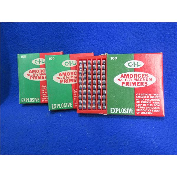 Collector Primers - CIL No. 8 1/2 Large Rifle Mag Primers