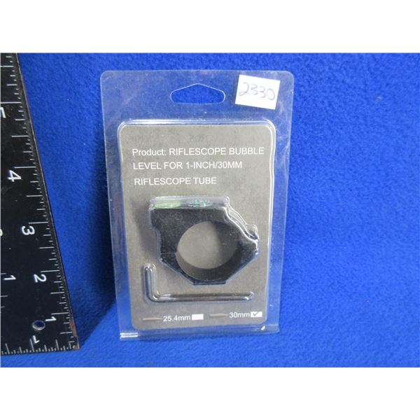 NEW - 30MM Riflescope Bubble Level with Compass
