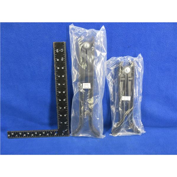 Lot of 2 Bipods - 9" and 12"