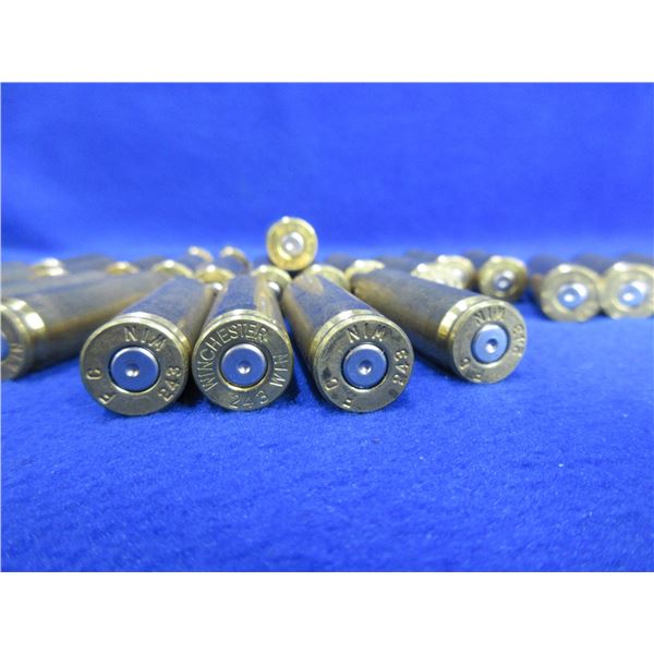 Brass Only - 243 Win. Primed and Unprimed - Bag of 47
