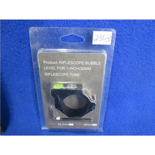NEW - 30MM Riflescope Bubble Level with Compass