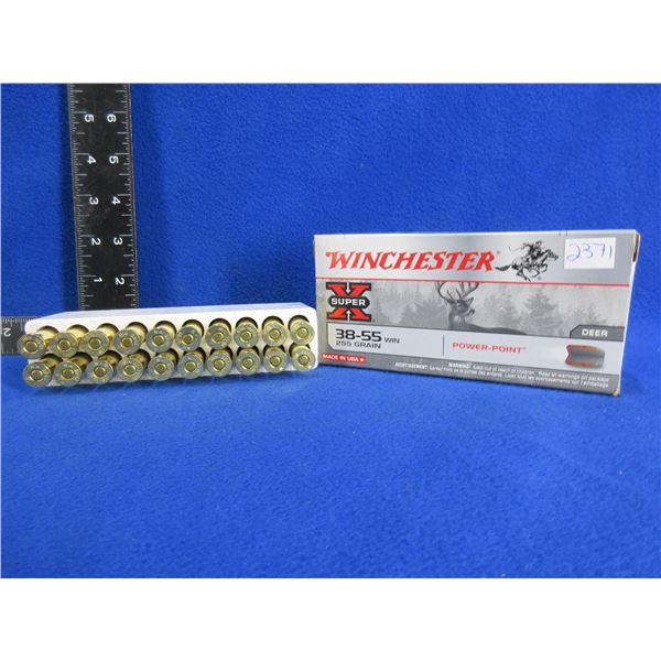 38-55 Win. 255gr PP SuperX Winchester Cartridges
