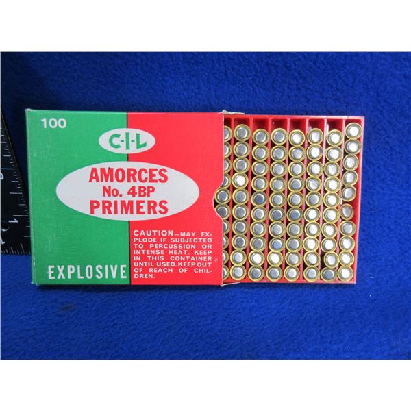 Collector Primers - CIL No. 4BP Shotshell Primers