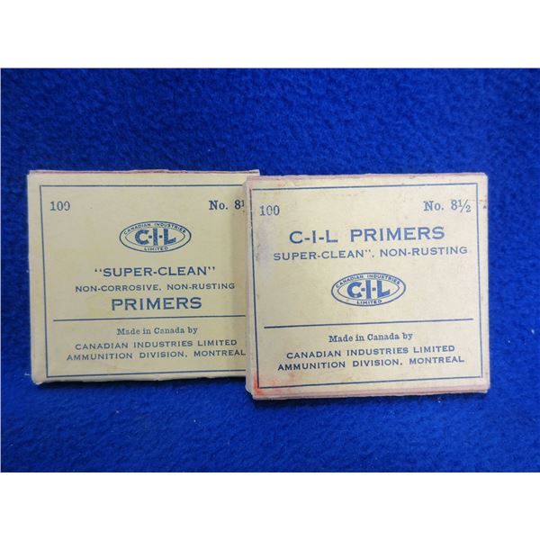 Collector Primers - CIL No. 8 1/2 Large Rifle Primers