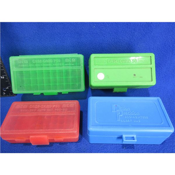 4 Empty Ammo Boxes