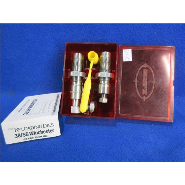 Lee 38-56 Win. 2 Die Set with Shellholder # 8