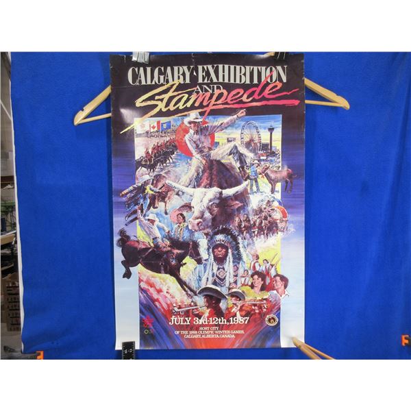 Poster - Calgary Exhibition & Stampede 1987
