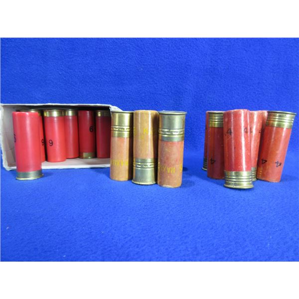 12 Ga. 2 3/4" Plastic and Paper Shotshells