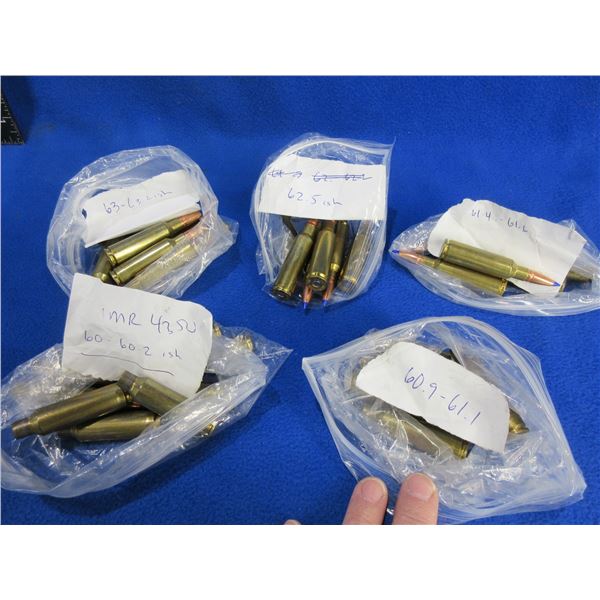 300 WSM Reloads - Bag of 23 Cartridges + 12 Brass
