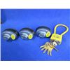 Image 1 : 3 Trigger Locks Keyed Alike with 6 Keys and a Cable Lock