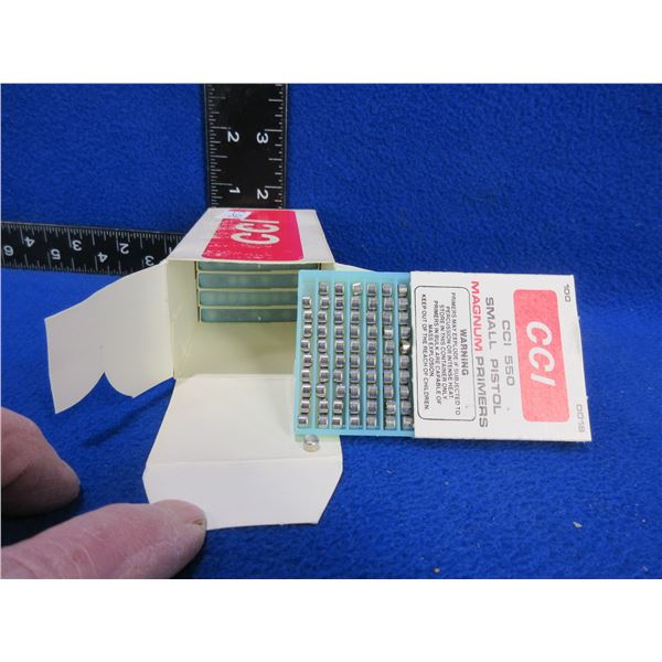 CCI 550 Small Pistol Magnum Primers - Box of 600