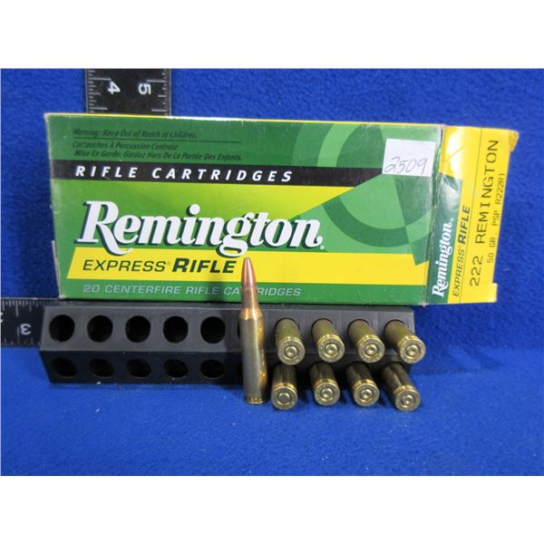 222 Remington - Remington Express 50 Grain PSP