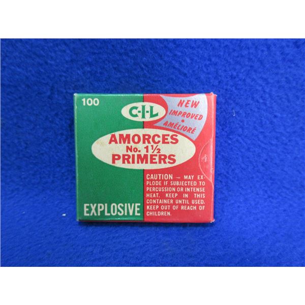 Collector Primers - CIL No. 1 1/2 Small Rifle Primers