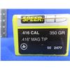 Image 2 : .416" Mag Tip 350 Gr Speer Bullets - Box of 50