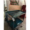 Image 3 : ROLLING METAL SHOP CART (BLUE)