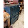 Image 2 : *FL* BLUE METAL ROLLING TOOL CABINET - APPROX. 2 1/2FT ACROSS X 3 3/4FT HIGH X 2 1/2FT DEEP