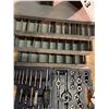 Image 4 : 2 SMALL METAL 3 DRAWER DRILL BIT STORAGE BOXES FILLED WITH ASSORTED DRILL BITS