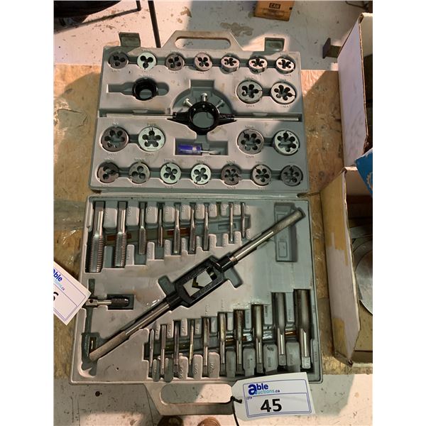 TAP & DIE SET WITH CASE