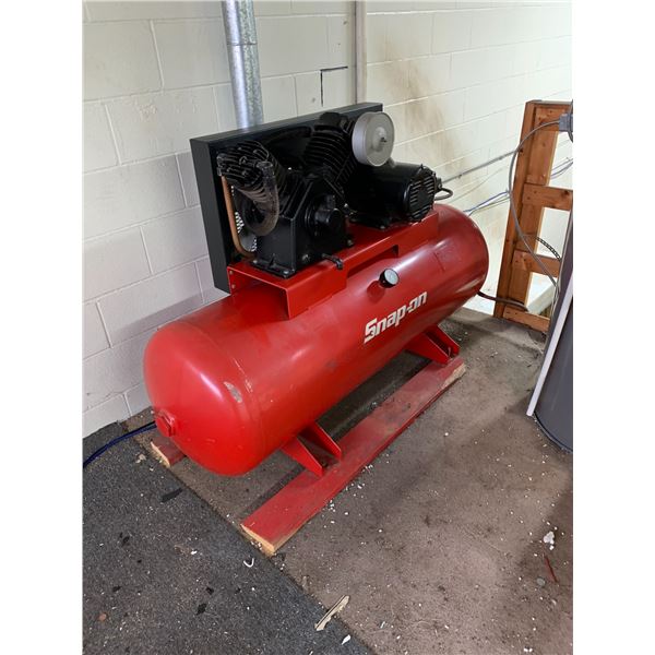 *FL* SNAP ON HEAVY DUTY INDUSTRIAL HORIZONTAL SHOP COMPRESSOR- 200PSI - APPROX 72"