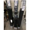 Image 1 : UHMW BLACK HARD PLASTIC STOCK 3 PCS - 2" X 4" X 4FT