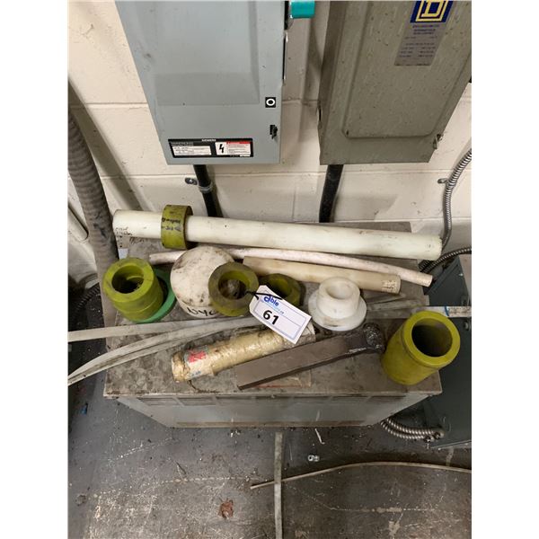 ASSORTED HARD PLASTIC MATERIAL