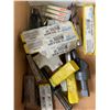 Image 3 : BOX OF MACHINIST TOOLS-ASSORTED TAPS & CUTTERS