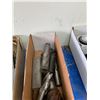 Image 2 : BOX OF MACHINIST TOOLS-ASSORTED LARGE SIZE END MILLS & 1 INSERT END MILL