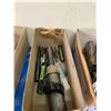Image 2 : BOX OF MACHINIST TOOLS-ASSORTED BALL END MILLS, REAMER & INSERT END MILL