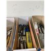 Image 2 : BOX OF MACHINIST TOOLS-ASSORTED LARGE SIZE END MILLS & CUTTERS