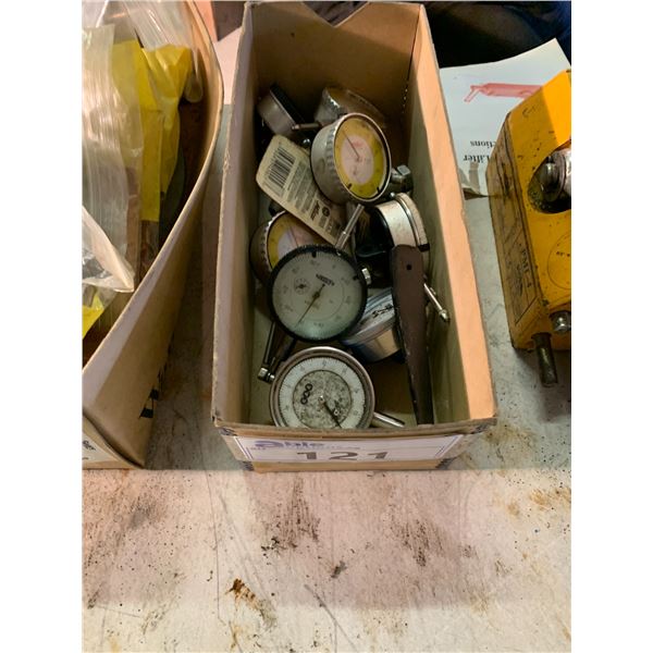 BOX OF ASSORTED DIAL INDICATORS