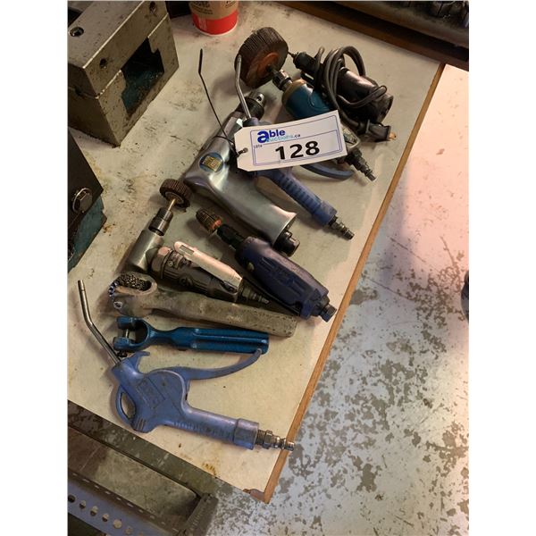 ASSORTED AIR TOOLS & ENGRAVER