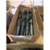 Image 1 : GROUP OF 4 LARGE DRILL BITS