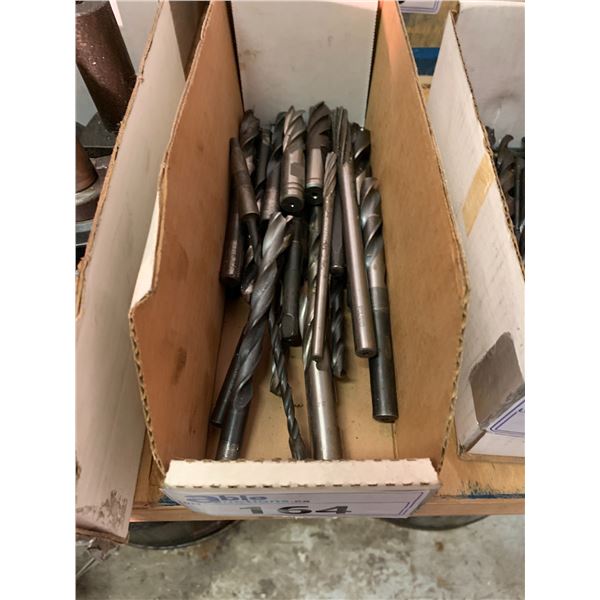 ASSORTED 1/2" SHANK DRILL BITS, REAMERS AND END MILLS