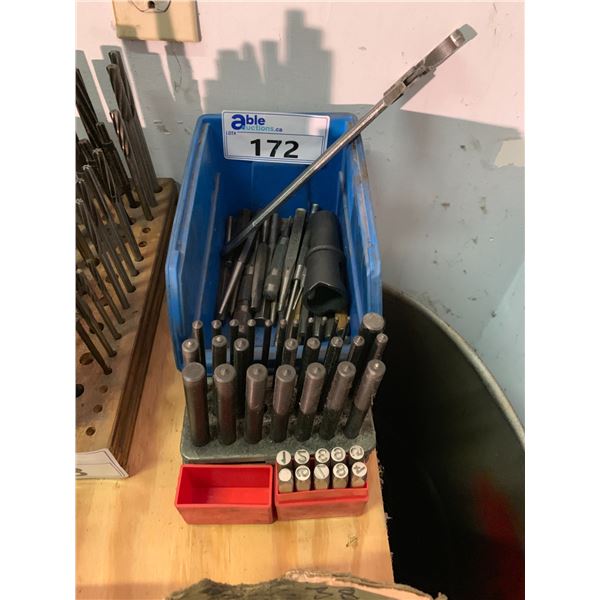 ASSORTED PUNCHES AND STAMP SET