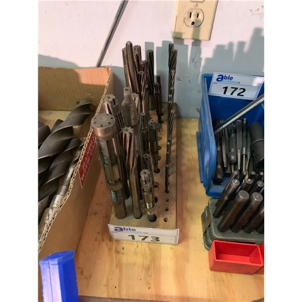 ASSORTED CAR REAMERS, REGULAR REAMERS AND ADJUSTABLE REAMERS