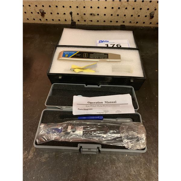 REFRACTOMETER AND RPM SENSOR WITH CASES