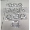 Image 1 : Qty 10 Metal Shackles 4"L