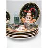 Image 6 : SET OF 12 SNOWMAN PLATES (BREAD AND DINNER)
