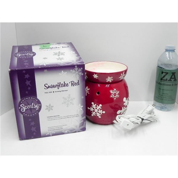 BOXED SNOWFLAKE SCENTSY WARMER