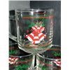 Image 2 : LOT OF 7 GLASS HOLIDAY MUGS
