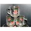 Image 5 : LOT OF 7 GLASS HOLIDAY MUGS