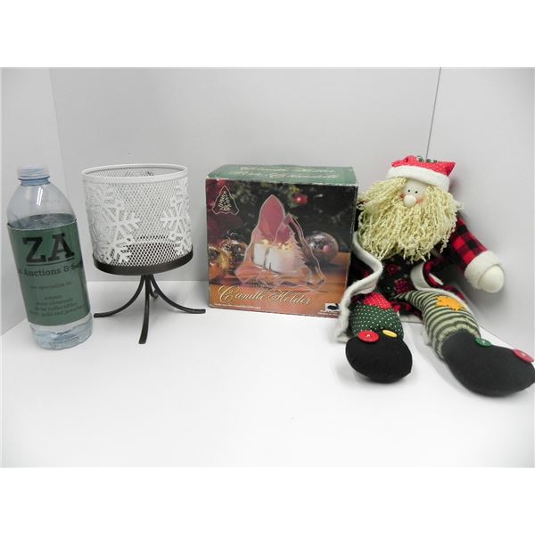 LOT OF MISC CHRISTMAS DECOR