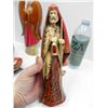 Image 5 : GLAZED POTTERY NATIVITY STATUES