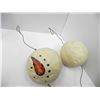 Image 3 : ADORABLE STYROFOAM SNOWMAN STRINGING DECOR
