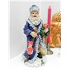 Image 2 : SANTA AND SNOWMAN DECOR LOT PLUS COPPER MOLD HANGING DECOR